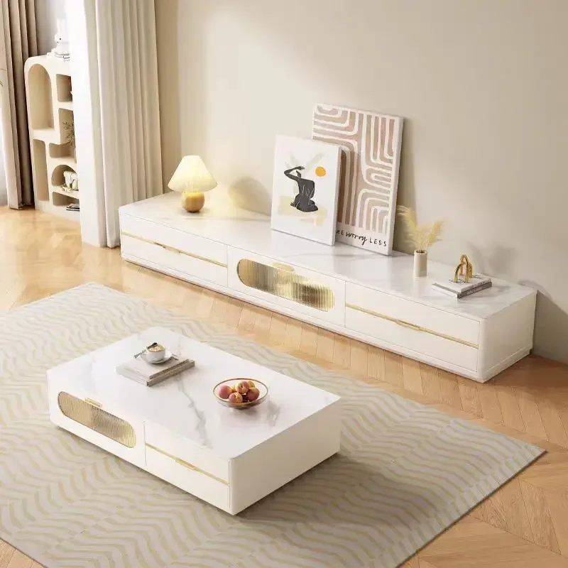 

-Bedroom Furniture Large Living Room Cabinets Beautiful Side Table Large TV Stand Luxury TV Stand Modern Living Room Furniture