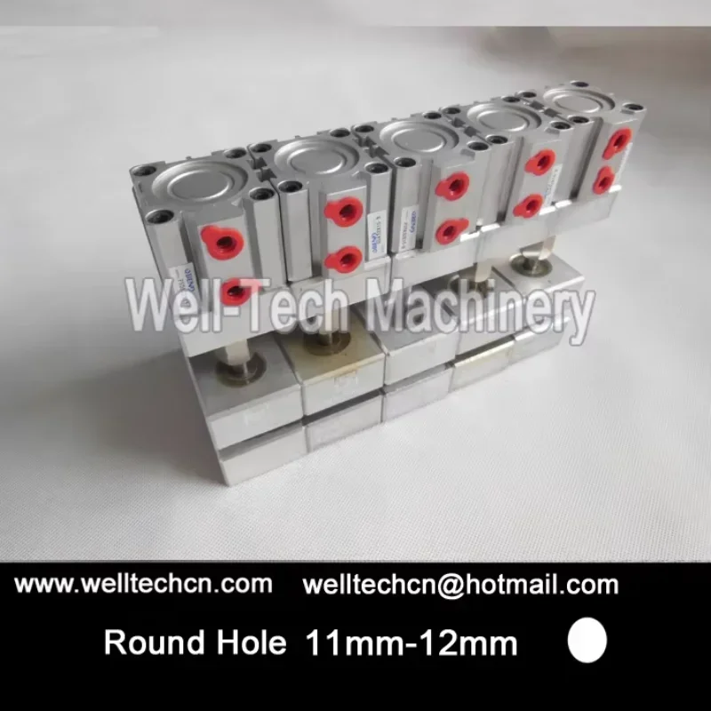 

Pneumatic Hole Puncher 11mm-12mm Round Hole Punch for Plastic Packaging Bag Flexible package circle cutter hole punch cutter