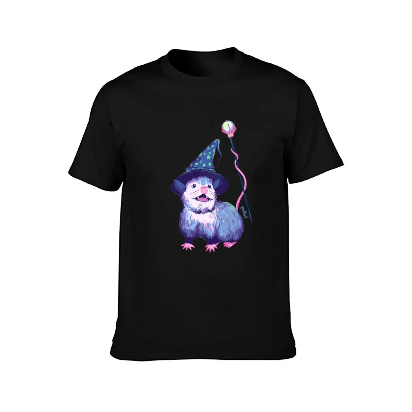 Opossum T-Shirt Essential Solid Color T-Shirt
