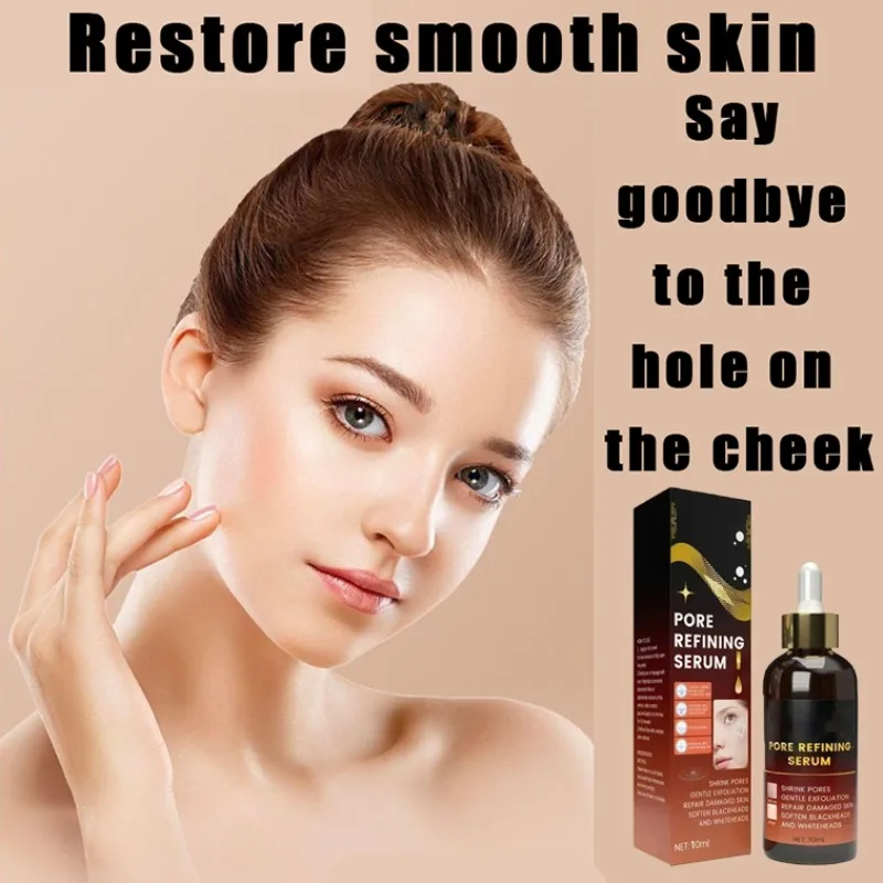 

Pore Shrinking Serum Face Removing Large Pores Tightening Repairing Facial Pore Minimizing Essence Oil Firm Skin Beauty Care