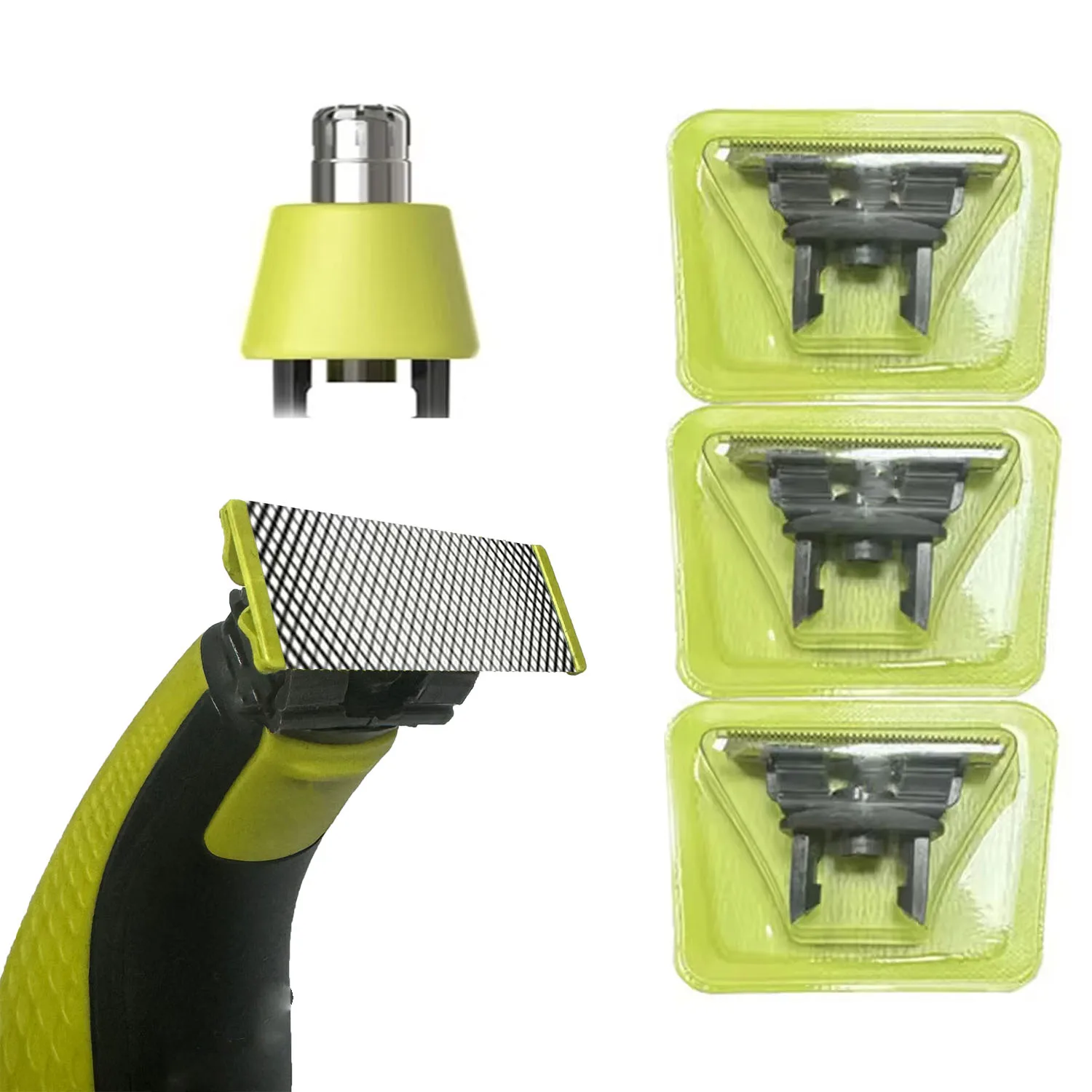 Replacement Blade for Beard Shaver Head Trimmer Compatible with QP&2520/2530 2630 6510 6520 2523 One&Blade