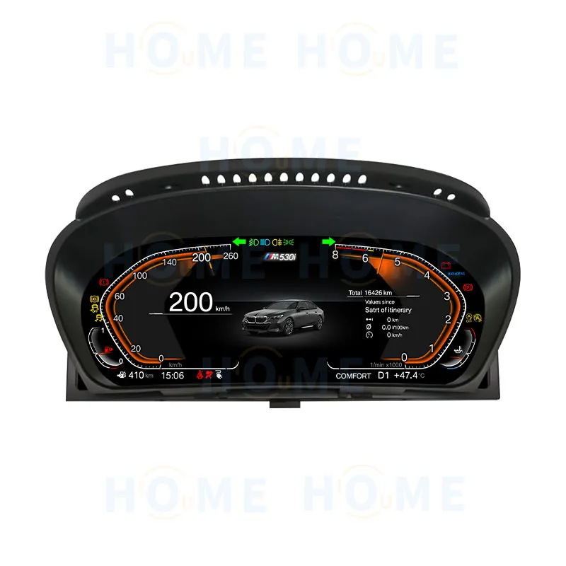 Carplay Car LCD Digital Dashboard For BMW X5 E70 X6 E71 2006-2013 Smart Cluster Cock Speedometer Virtual cockpit Counter