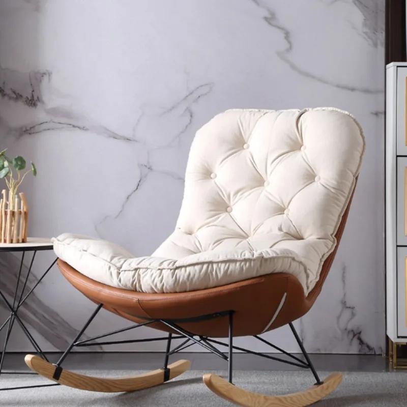 chair, balcony, home sitting and reclining lounge chair, lazy sofa, living room, adult light luxury single chair