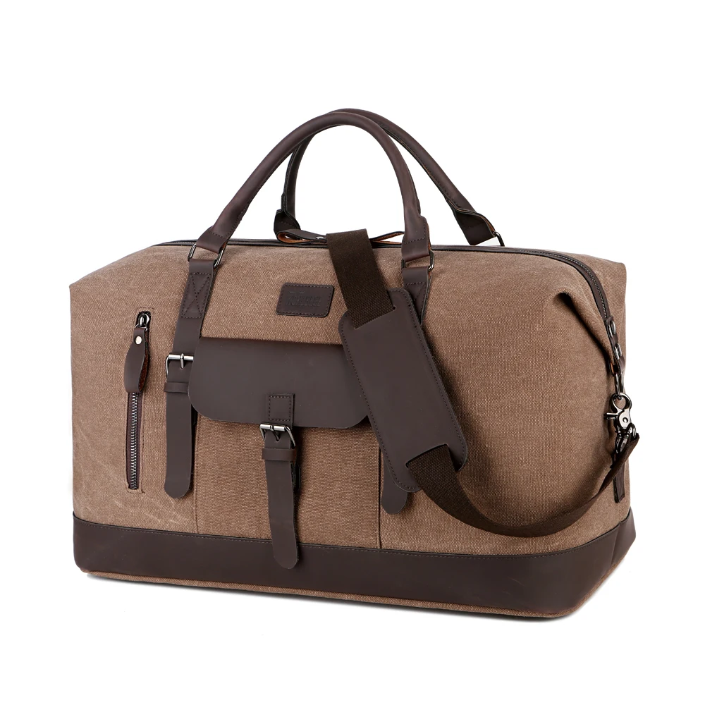 Vintage Casual Men Travel Bags Masculino Outdoor Grande Capacidade Bag Canvas Handbags Duffle Bag Weekender Bag Travel Man