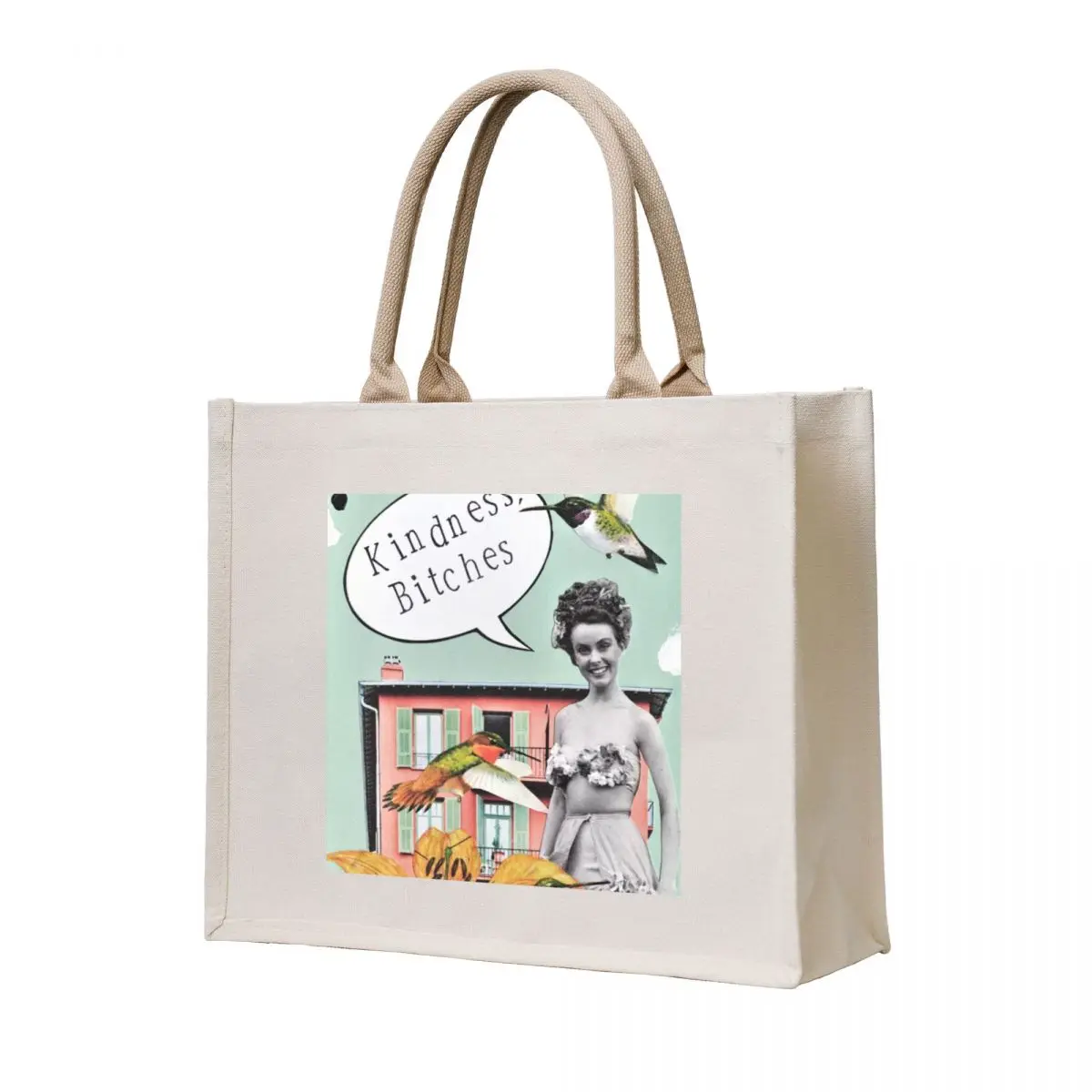 

Kindness Tote Bag Big bag Large bags for women custom fabric bag