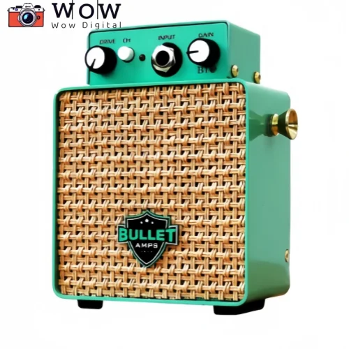 Bullet BT-05 Portable Rechargeable Mini Electric Guitar Bass Amplifier 5W Outdoor Praticing Amp Guitar Accessories