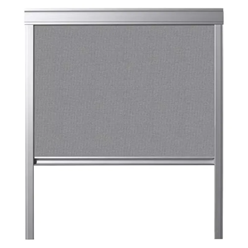 Alexa Smart Motorized Zip Screen Blinds Motor French Everyday Use Electric Sunshade Roller Blinds Plain Built-in Outdoor Fabric