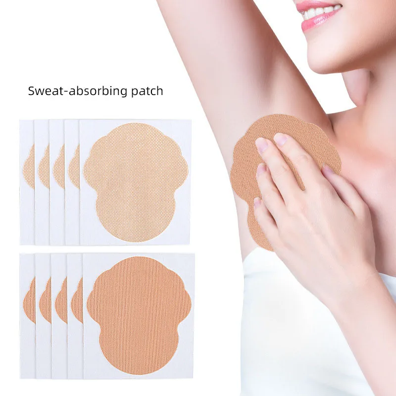 

Disposable Armpit Sweat Pads Underarm Sweat-absorbing Patch Unisex Armpit Absorb Sweat Deodorants Paster Shield Pad