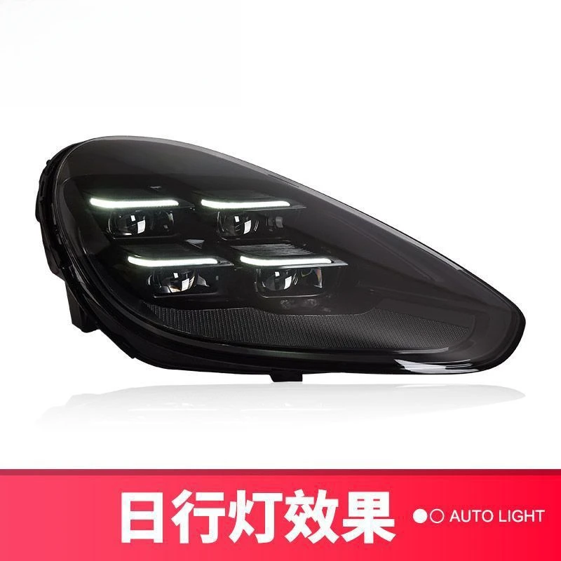 

Подходит для Porsche Cayenne 2015-2018 годов, модифицированная фара Cayenne, новая светодиодная матричная фара 24 LED.