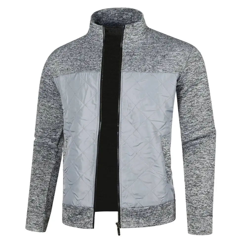 Vestes à col montant pour hommes, Cardigan décontracté, Pulls PVD, OupillWarm Streetwear, CombJacquard Knitwear Sportwear