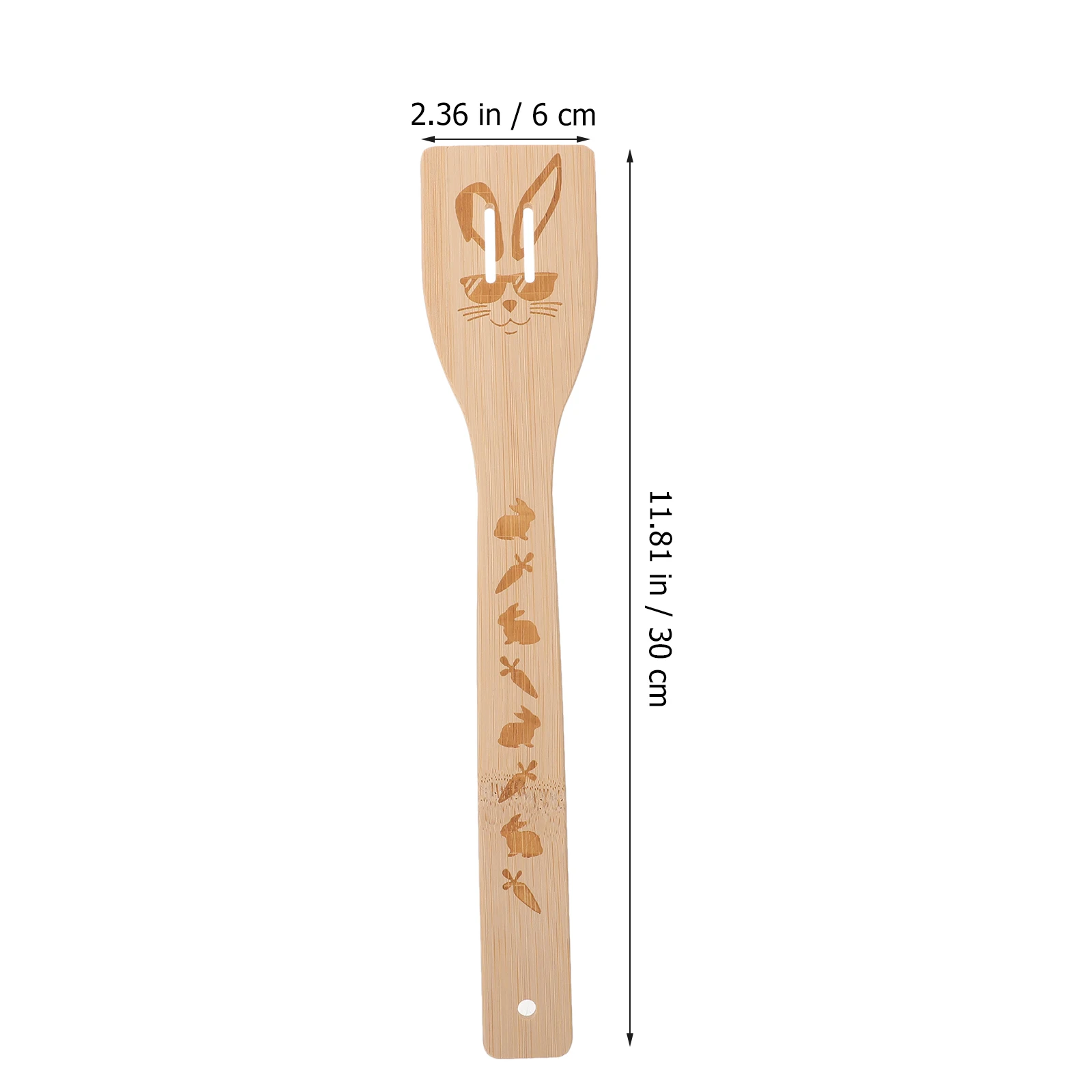 

1 set 1 Set Wood Easter Spatula Kit Baking Tools Bunny Pattern Kitchen Utensils Slotted Spoon Cooking Accessories Wooden