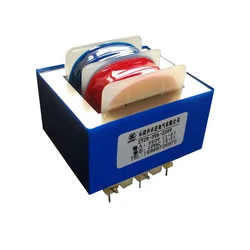 EI35 3W 3VA AC 220V To 6V 9V 12V 24V Small Sealed Plug In PCB Board 5+3 Pin 8P Copper Power Frequency Encapsulated Transformer