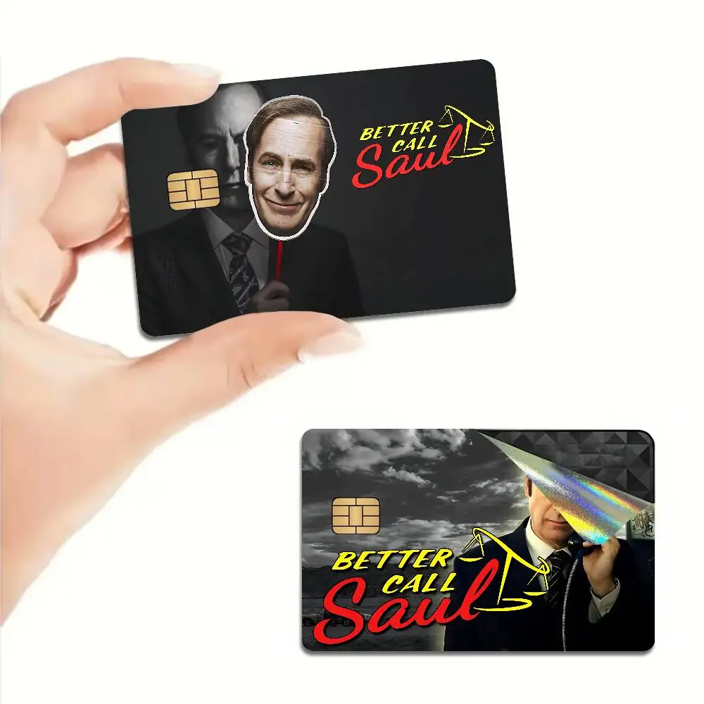 Classic Crime B-Better C-Call S-Saul Anime Cartoon Sticker Film Skin for Credit Card Debit Bank Bus Card