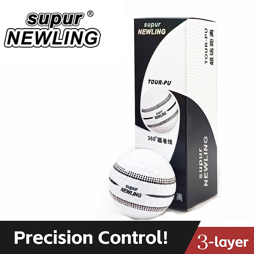 Golf ball Supur Newling specially designed for theThird-tier PQrofessional Tournament With Exceptional Distance