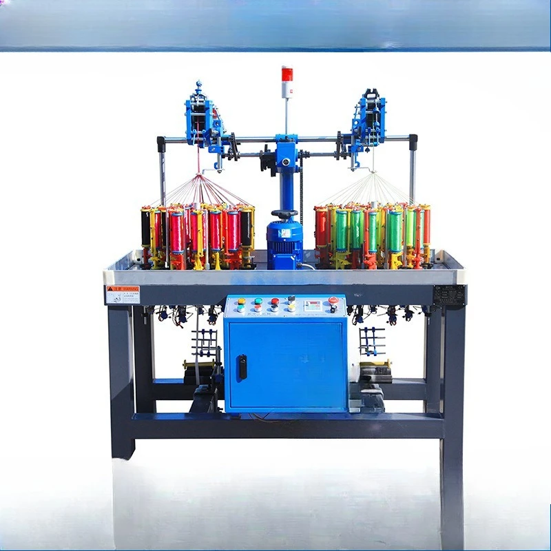 Four edges and four corners rope high speed automatic braiding machine braiding machine
