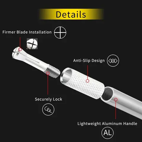 Ny hobbyknivset Exacto-blad Xacto för skärning, skapande av hantverk med 11 blad och 1 linjal 10 best sales kniv 111 - №5