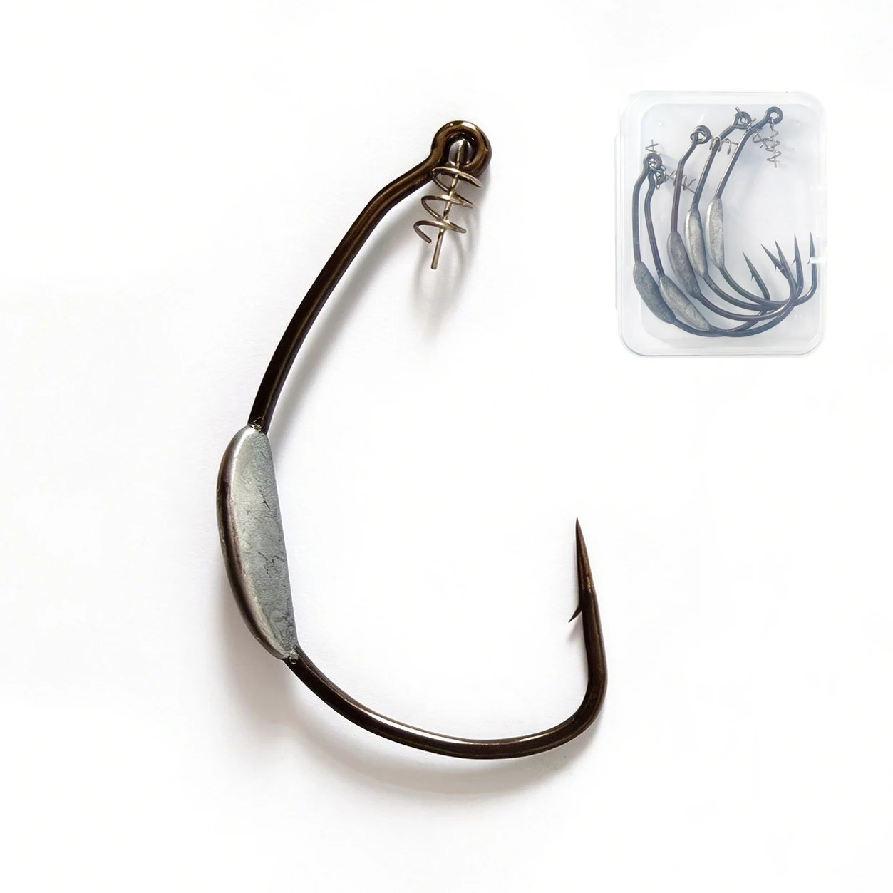 LUREGO 5PCS Raptor Weedless We - Fishing Hook Weedless recension och pris
