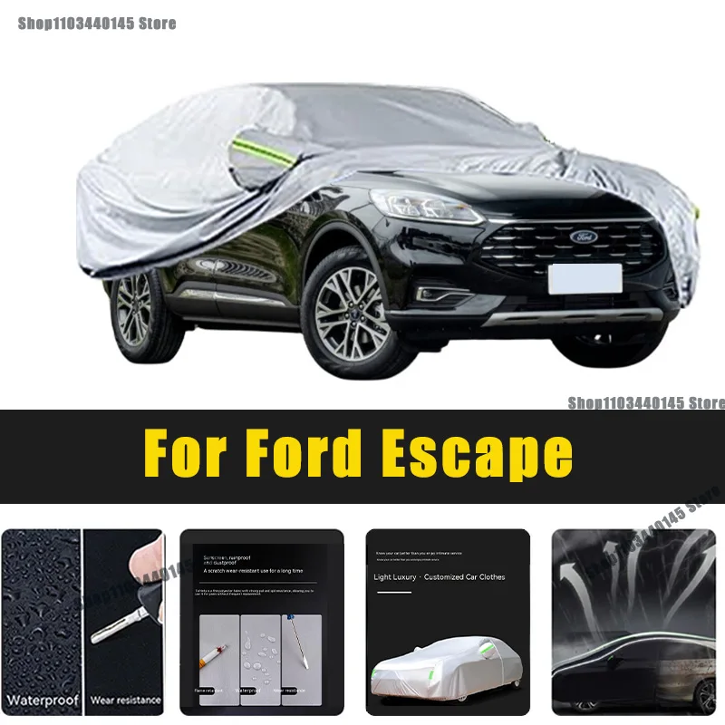 

Чехол для автомобиля Ford Escape, чехол из ткани Оксфорд с защитой от УФ-лучей, пыли, дождя, снега, аксессуаров