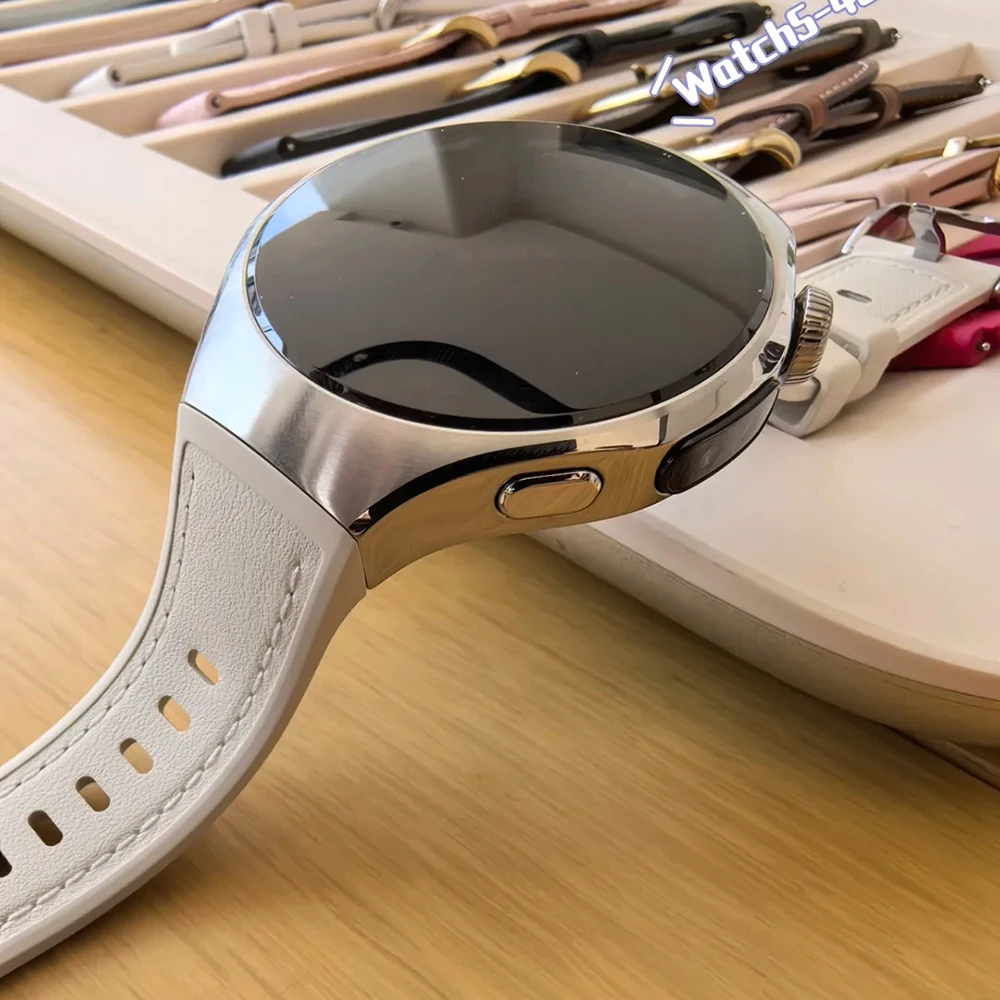 HUAWEI WATCH 5, Bluetooth Smartwatch Multi-sensão X-TAP Saúde MOT Running Relógios Oxigênio no sangue em tempo real iOS e Android