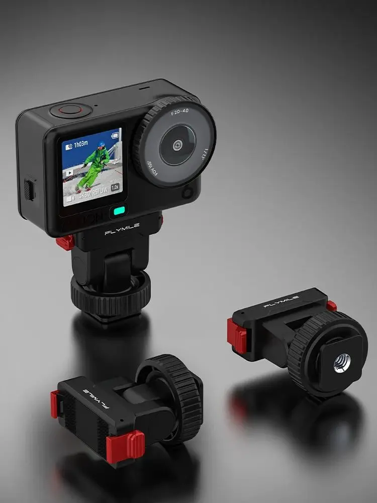 Magnetyczny adapter szybkiego montażu Flymile, baza gimbalu do DJI Osmo Action 6, uchwyt akcesoriów z mocowaniem typu cold shoe — zdjęcie produktu 7