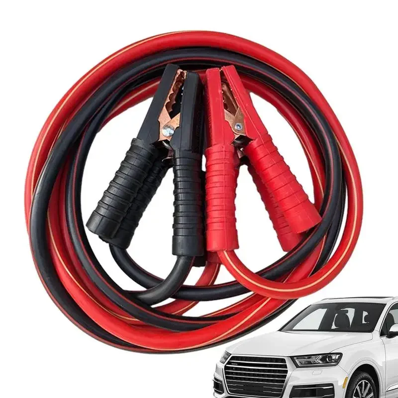 3/4m 1500A Jumping Cables Battery Connection Line Jumper Cables Heavy Duty Leads Booster Starter Firewire for Car Van Truck