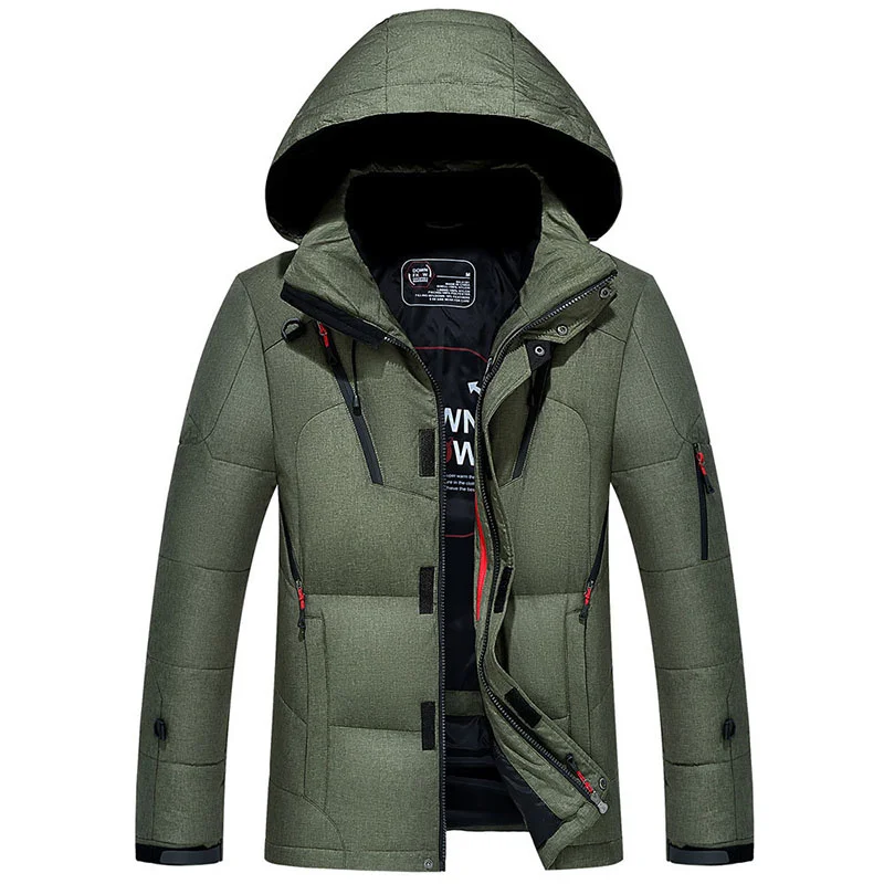 Camping Motorcycle Jacket Down Light Jackets Parkas Anorak Man New Coats Feather Coat Boy Military Men's Fashion Winter Varsity