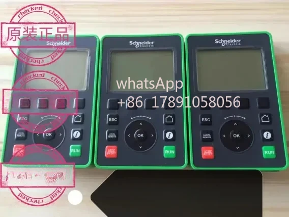 

Schneider frequency converter operation panel VW3A1111 Chinese graphic panel ATV930