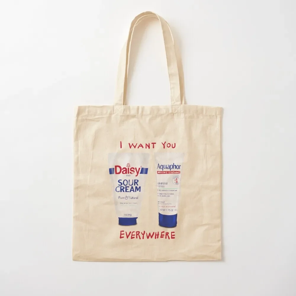 

Sour Cream / Aquaphor Tote Tote Bag Cloth bags hand bag free delivery bags Tote Bag