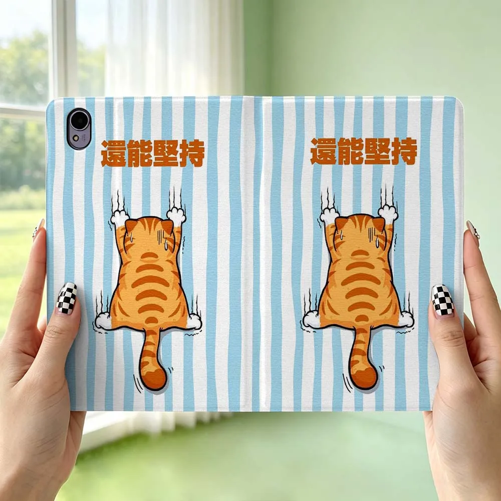 Support de tablette en forme de chat de dessin animé pour Huawei MediaPad MatePad Honor Pro V6 9 V8 X9 X 10 13.3 12.3 11 11.5 pouces