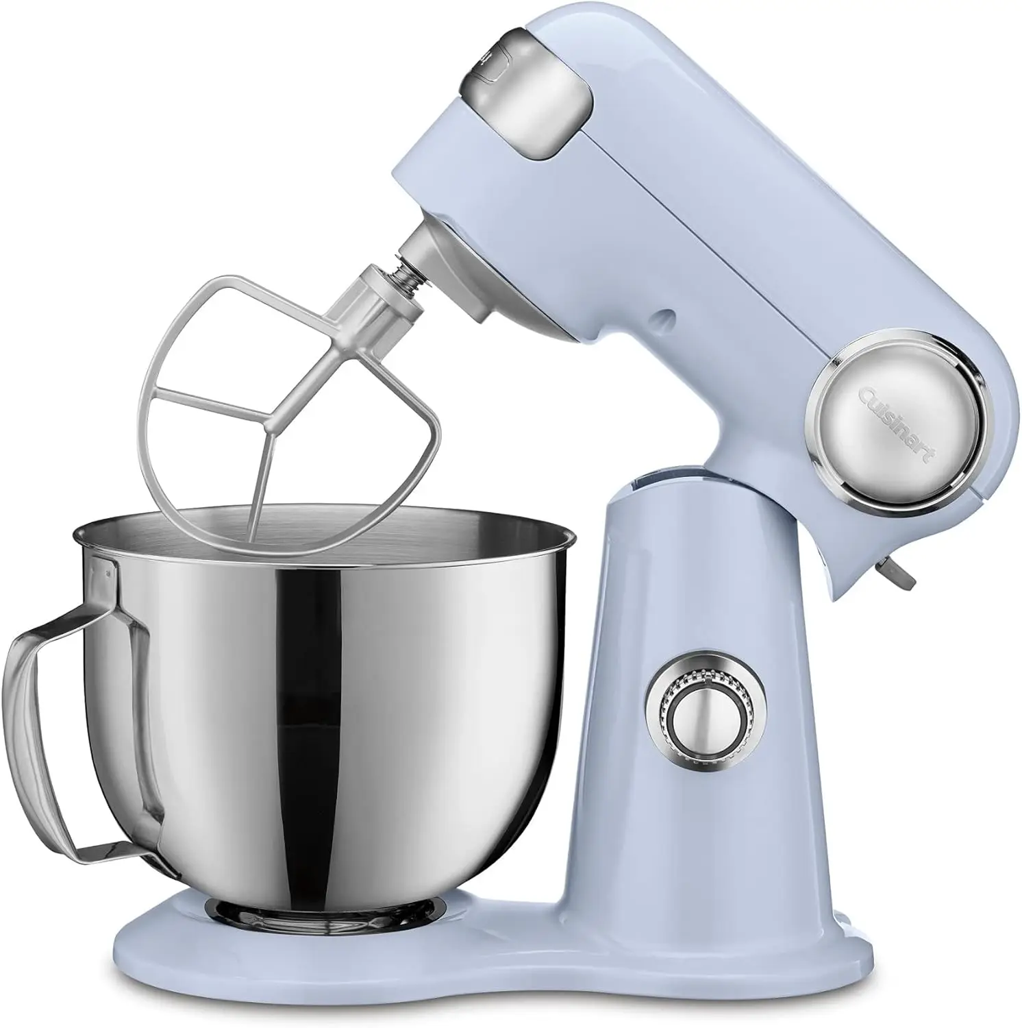 Stand Mixer, 12 Speed, 5.5 Quart Stainless Steel Bowl, Chef’s Whisk, Mixing Paddle, Dough Hook, Splash Guard w/ Pour Spout, Fros