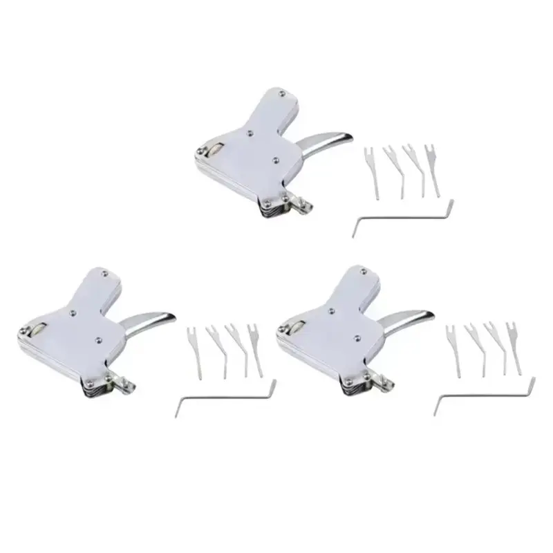 

A74E-Lock Pick Bumps Key Repair Tool Kit Stainless Steel Door Opener Lock Tool Kit Strong Steel Lock Picking Tool Set
