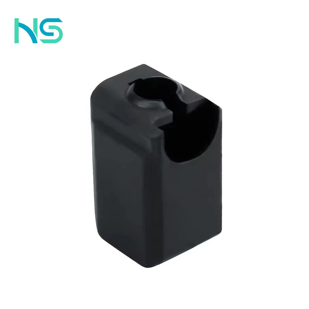 Calzini in silicone nero resistenti all\'usura alle alte temperature, X1, X1C, calzini da laboratorio in bambù P1P, stampante 3D, estrusore Hotend