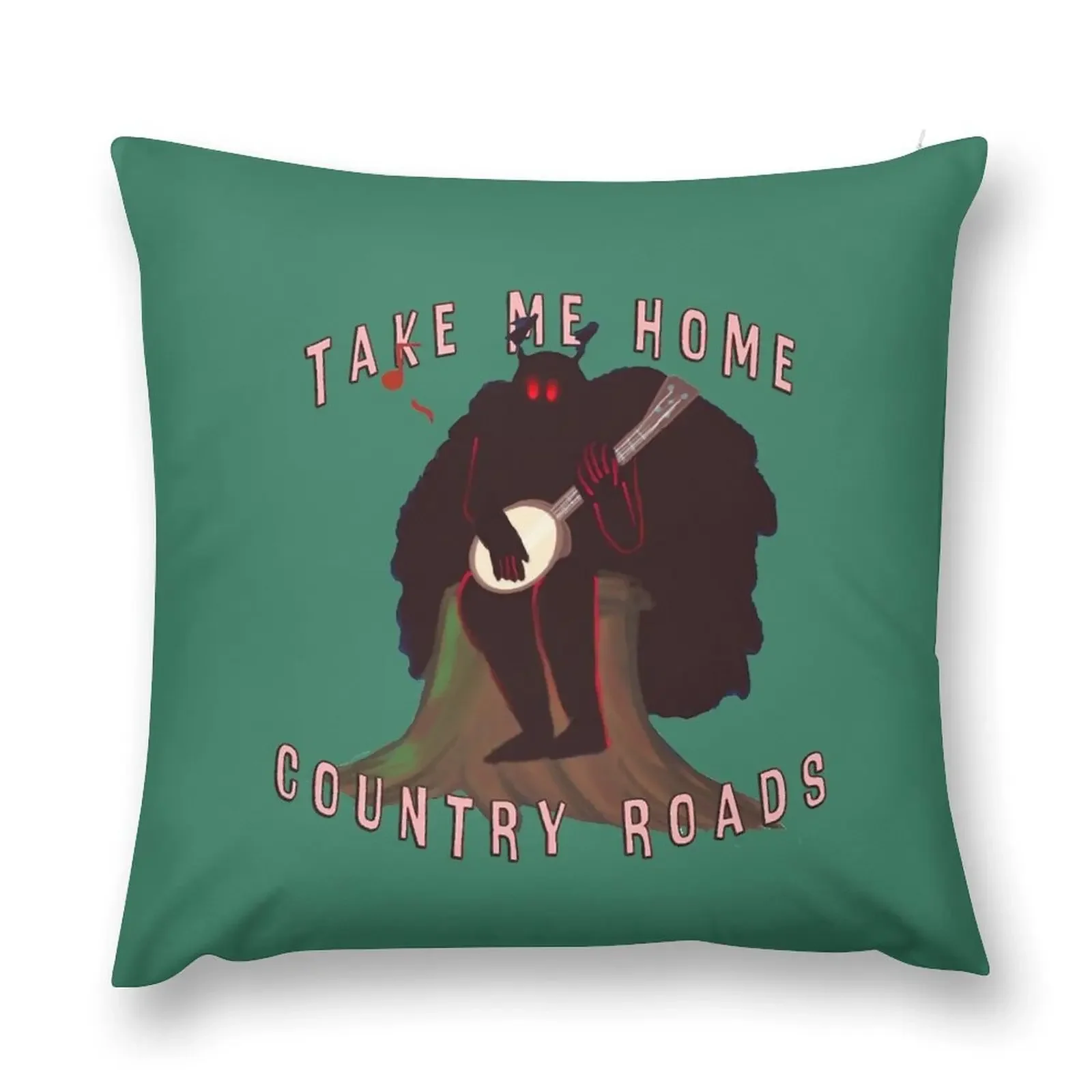 

Mothman, Country Roads Throw Pillow Cushion Cover Luxury Pillowcases Bed Cushions pillow