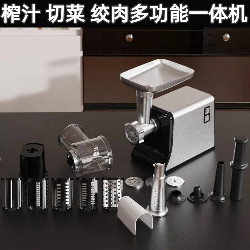 Cross border hot seller electric meat grinder multi-function vegetable cutting juicer high power enema making salad machine