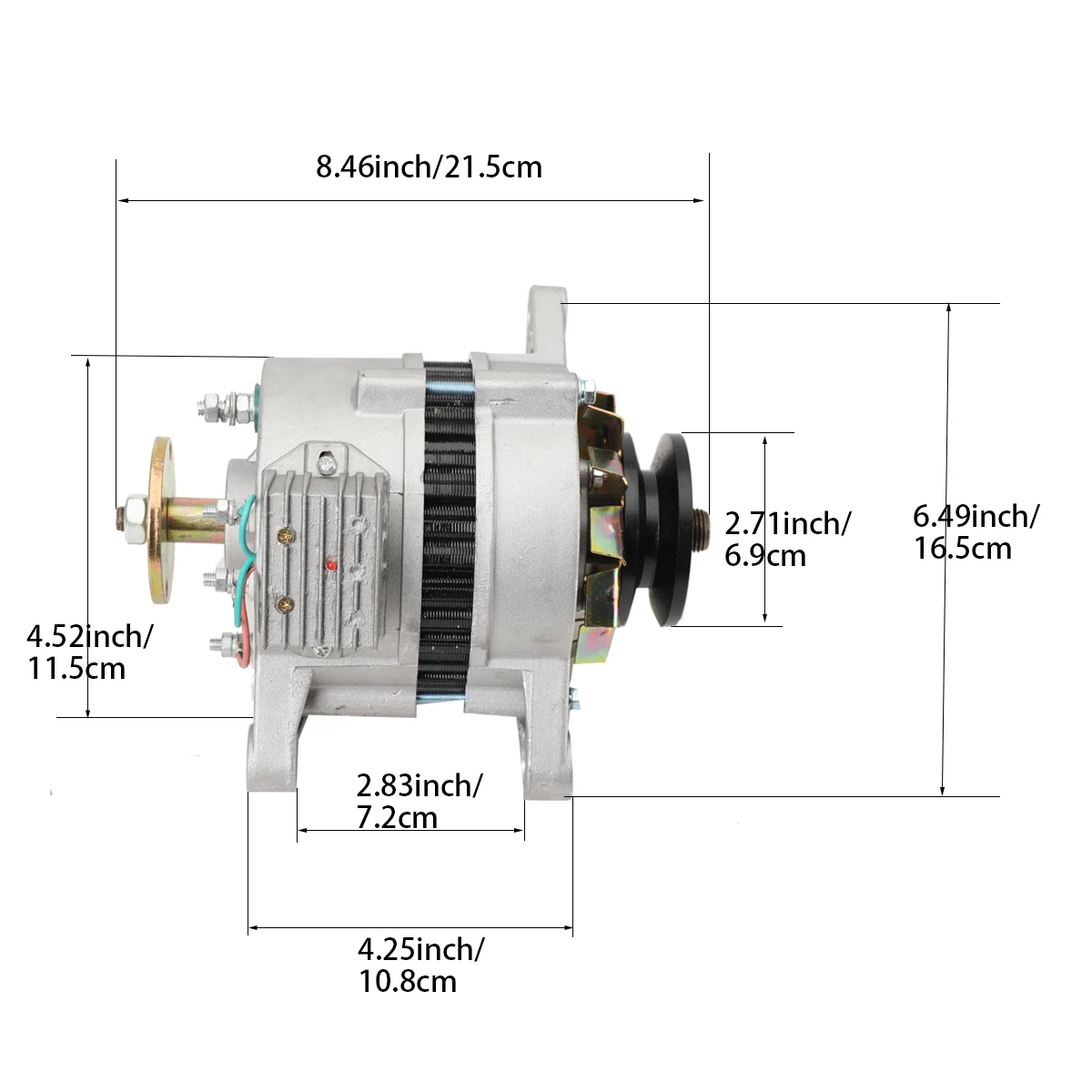 14V 1500W Permanent Magnet Synchronous Generator PMA Low Rpm Alternator AC Double Phase Permanent Magnet Generator