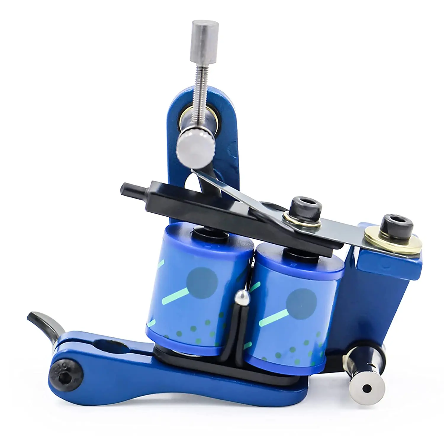 Professional Tattoo Machine Kit Coil Machine Tattoo Kits Sets with Tattoo Foot Pedal Needles Ink Tattoo Accessories