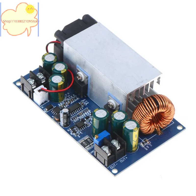 【YH】1Pcs DC-DC Step-Down Converter Power Module 600W 25A 12V-75V To 5V19V21V24V48V Adjustable DIY Step-Down Regulator LED Driver