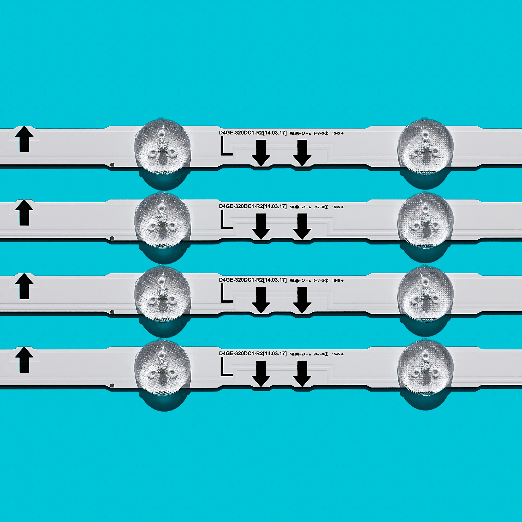 LED Strip For UE32H6200 UE32H6200AY UE32H6400AW UE32H6400AK UE32H5570S D4GE-320DC1-R1 D4GE-320DC1-R2 BN96-30442A BN96-30444A