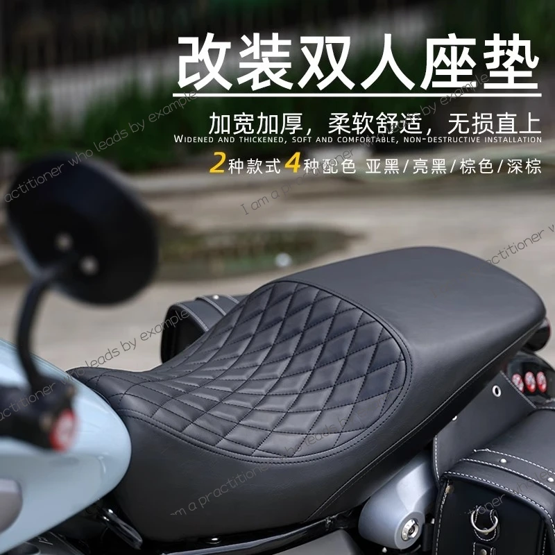

Suitable for Benda Jinjila 300 seat cushion lengthened double seat cushion widened comfortable retro motorcycle flash 300 sea