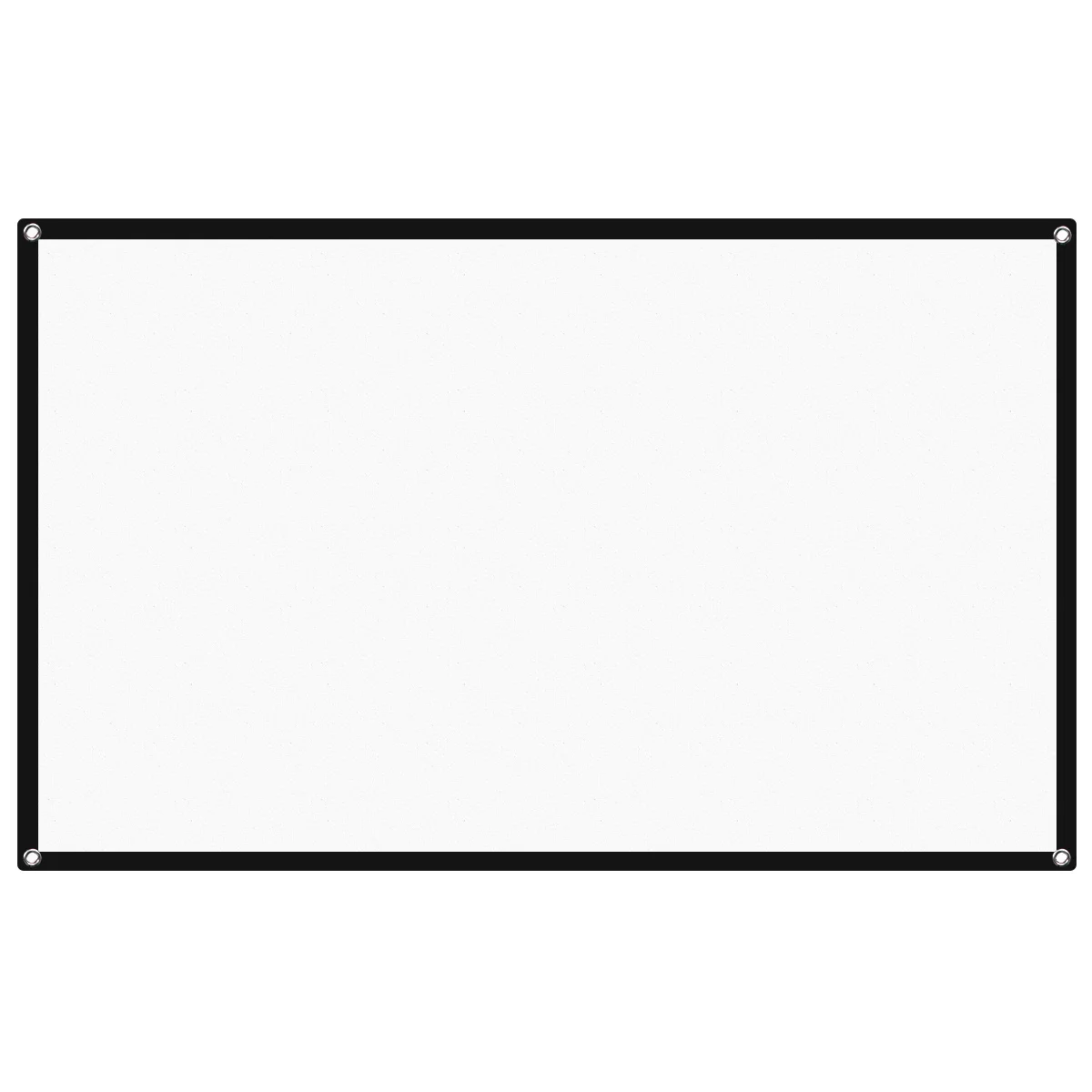 Portable Projector Screen Anti-Crease Sturdy Durable Clear Projection Folding Curtain Office Conference Room