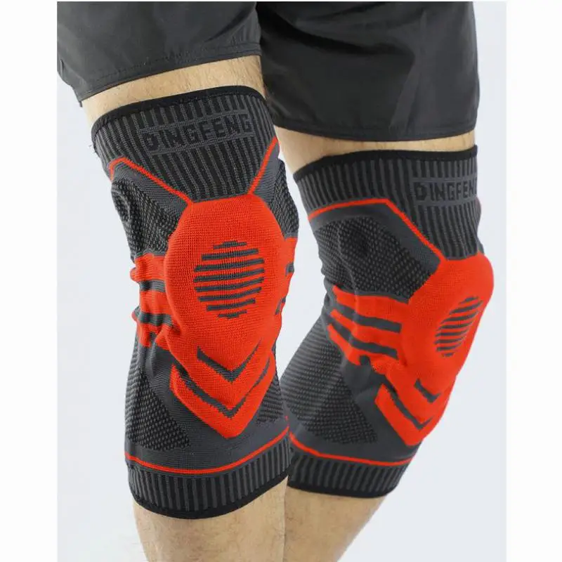 Rodilleras de Fitness, Protector elástico de compresión para correr, gimnasio, baloncesto y voleibol, 1 unidad