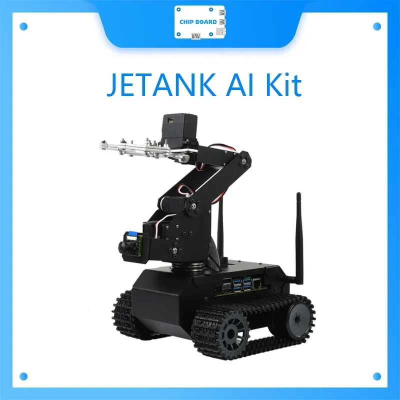 Waveshare JETANK AI Kit AI Tracked Mobile Robot AI Vision Robot Based on Nano Developer Kit