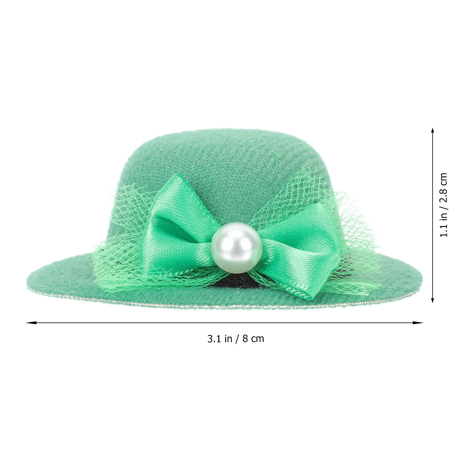 

6Pcs Wine Bottle Hat Decorations Mini St Patrick's Day Party Wine Bottle Covers Cap Bowknot Hat Decor St. Patrick's Day Hats