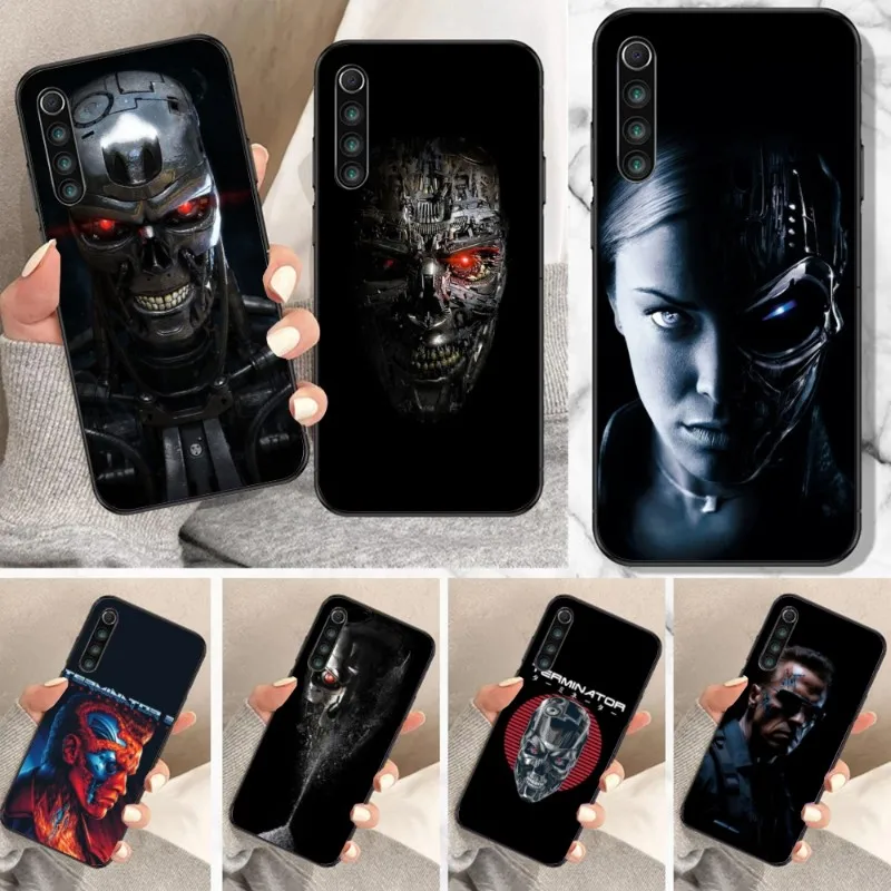 Terminator Fighter Smart Phone Case for Xiaomi Mi 13 12 12S 12T 11T 10T 9T Lite Pro Ultra Poco F3 F4 F5 X4 GT Black Cover Funda