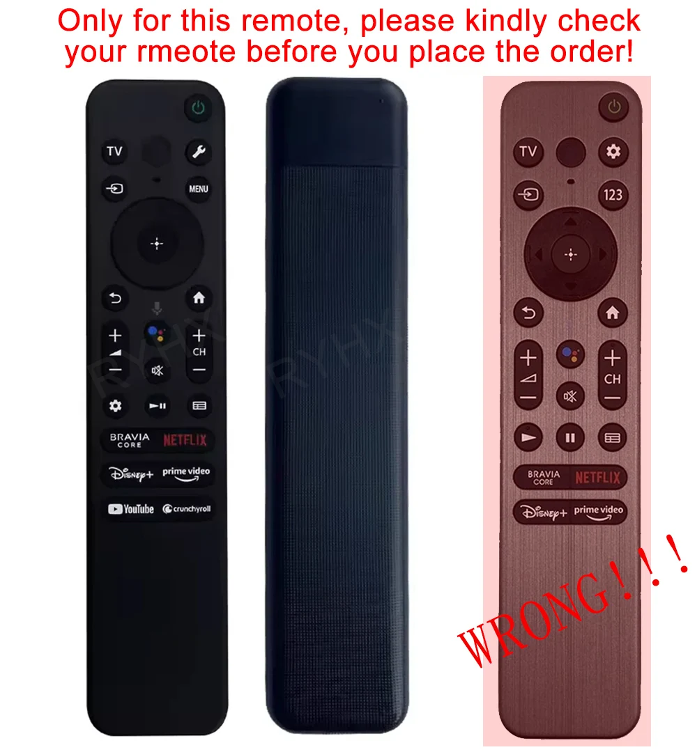 Silicone Protective Case for SONY TV Remote, Shockproof, Anti-Slip Controller Cover, RMF-TX810P, RMF-TX900U, TX800C