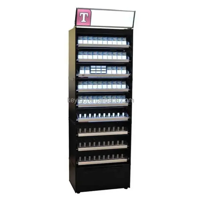 custom.Smoke Shop Door-type LED Display Cabinet