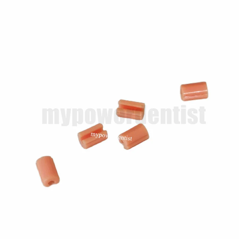 10Pcs Dental Pink Clips Bolt Inserts Overdenture Attachment Implant Short Type 4.5mm