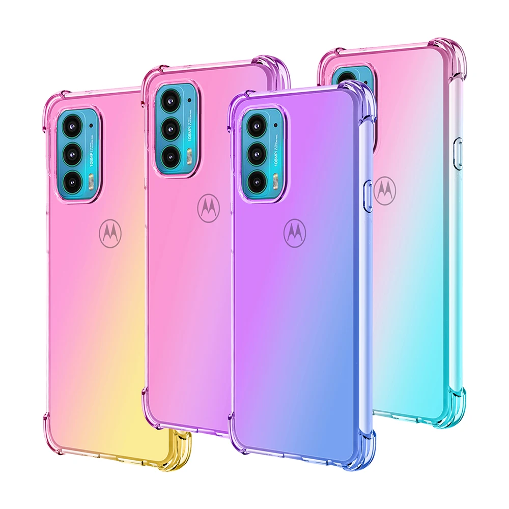 

Gradient Case for Moto G60S edge 2021 G50 E20 G10 G20 G30 G60 E6Play Edge 20 G Play/Power/Stylus E7i G100 Moto edge S Phone Case