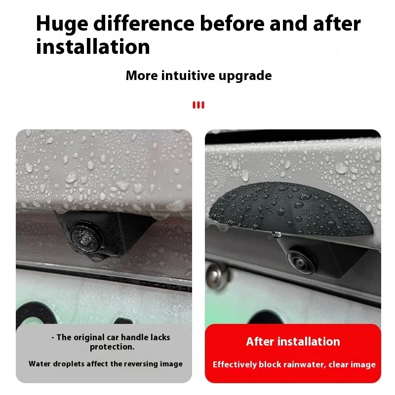 Fit For Li L6 L7 L8 L9 MEGA Rear Camera Rain Shield Auto Reverse Image Protection Rain