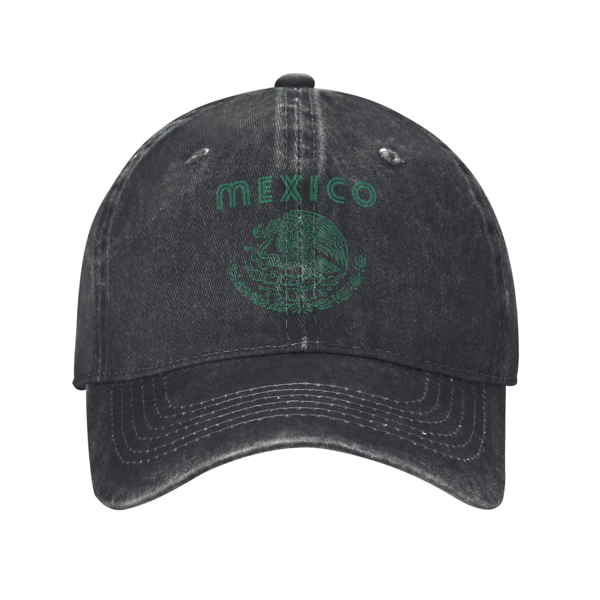 Mexico Crest Sun Baseball Cap Mexico Flag Couple Women Hats Summer Casual Hiking Fishing Dropshipping Baseball Caps